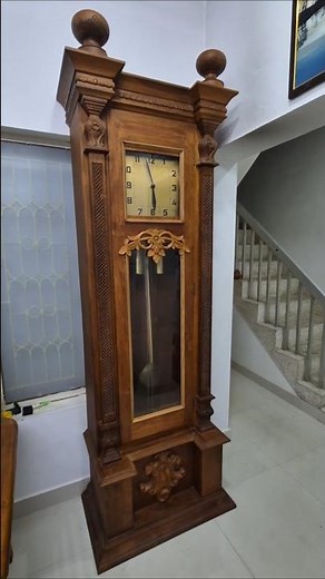 Grandfather Clock (Longcase Clock)Movement: German F. Mauthe mechanical movement 1915-1930 Model