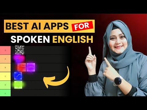 The Best AI English Apps for Spoken English Tier List - Best AI English Apps - Learn With Shalima