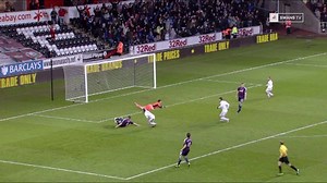 GOAL OF THE DAY: Ben Davies becomes the #Swans youngest ever Premier League goal scorer with this strike against Stoke City during a 3-1 win at the Liberty Stadium in 2013. Superb! | Swansea City Football Club