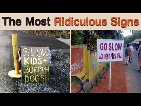 The Most Ridiculous Signs Ever Posted in Public That Left Everyone Completely Speechless || Sign Hub