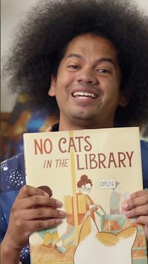 No Cats In The Library 🐱📚 #ReadingRainbow #kidzuko