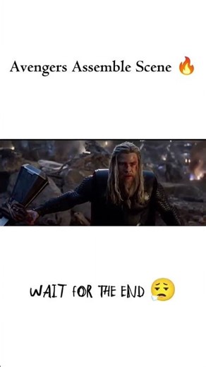 Avengers Assemble Scene 🔥 | Final Battle | Avengers Endgame #shorts