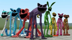 9.7K views · 115 reactions | All Poppy Playtime Big Smiling Critters Showcase | Garry's Mod #garrysmod #skibiditoilet #skibiditoilet | Piyush Gaming | Facebook