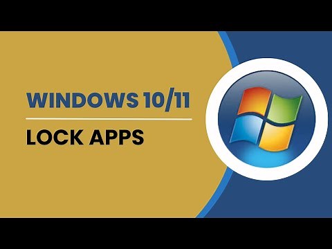 How To Lock Apps On Windows 10/11 | Lock Programs on Laptop