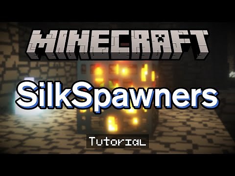 Get Mineable Spawners In Minecraft Using SilkSpawners (Tutorial)