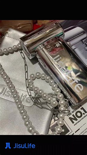 check this product by jisulife with silver design. comes with free lanyard and pouch!! #jisulifefan #jisulifeportablefan #jisulifeminifan #jisulifehandheld #jisulife