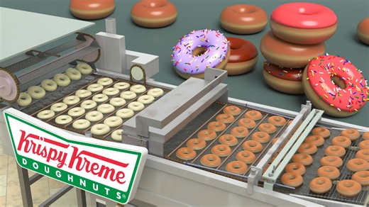 I discovered how Krispy Kreme doughnuts are made 🍩