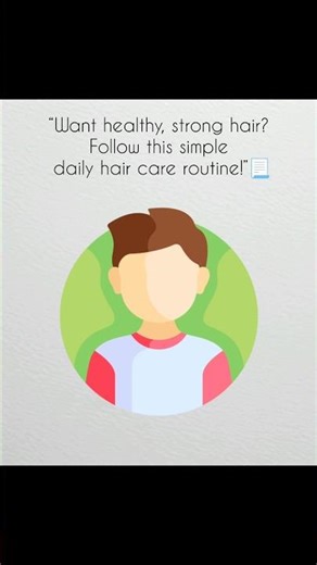 Simple Hair Care Routine for Healthy and Strong Hair #shorts