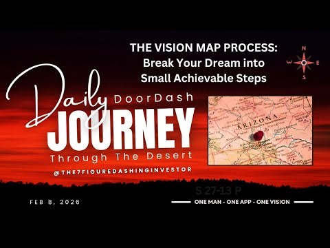 THE VISION MAP PROCESS: Break Your Dream Into Small Achievable Steps