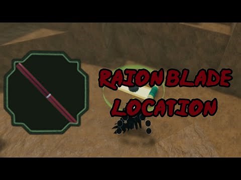 Shindo Life - Raion Blade Location - Español