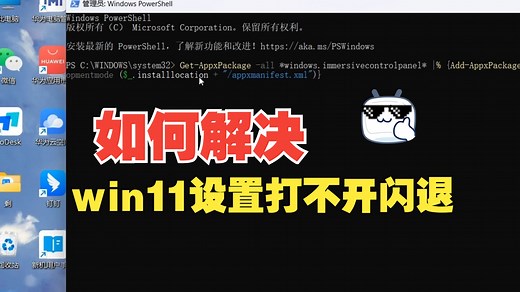 如何解决win11设置打不开问题（干货教学）