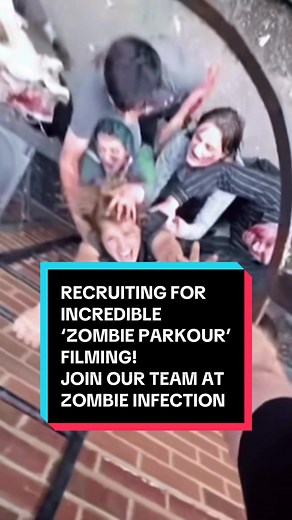 Participa en el emocionante filming de ‘Zombie Parkour’