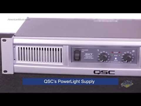 QSC GX7 Stereo Power Amplifier - QSC GX7