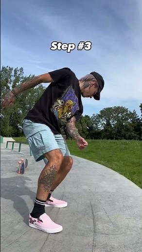 How to master the BS 180 #beginnerskateboarder #skateboarding