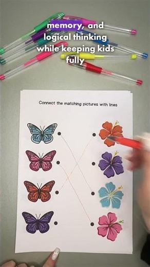 Mom, look — they match! Matching Magic 😍🖍️