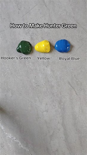 How to Create Hunter Green Paint with Primary Colors