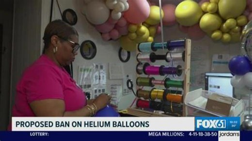 Connecticut bill to ban helium balloon sales sparks environmental, business debate