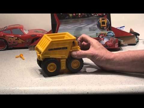 Pixar Cars2 Colossus XXL Dump Truck and Micro Drifter..nice ...