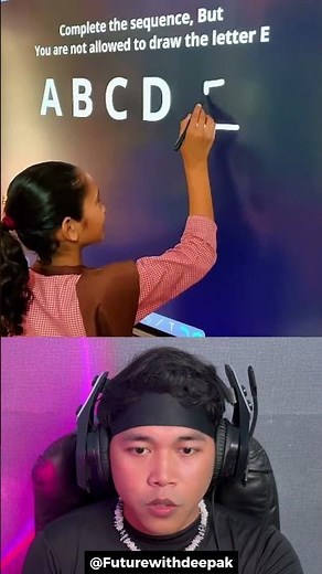 Secret Way to Complete Sequences Other Than the Letter E 😱 #shorts