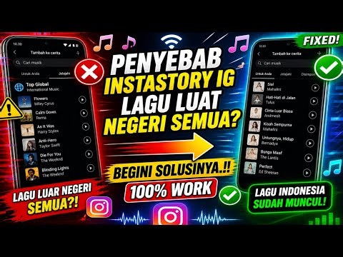 Why Instagram Stories Show Foreign Music and How to Fix It! 100% Working