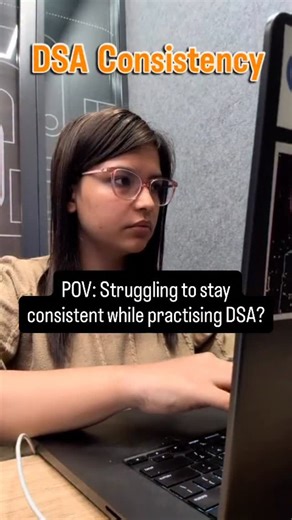Shreya Narayan on Instagram: "Trying to stay consistent with Data Structures and Algorithms? Read this. 👇 Cracking the coding interview isn’t about solving 500 LeetCode problems in a month; it’s about your DSA roadmap and daily habits. If you want to master problem-solving and land a job in Software Engineering, consistency is your best tool. Here is how to optimize your DSA practice: • Pattern Recognition: Stop memorizing code. Focus on algorithmic patterns like Sliding Window and Backtracking