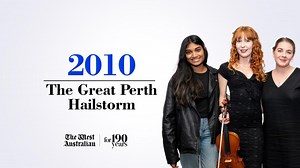 2010: The great Perth hailstorm that cost WA $1.08 billion