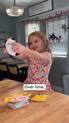 If your toddler is learning to talk, or just needs extra practice, this might be one of your favorite learning tools. The KiddoSpace Talking Flashcards say each word out loud, helping your child learn through repetition and sound. ✅ Builds vocabulary and correct pronunciation with over 100 cards. ✅ Supportive for early language learners and expanding vocabulary ✅ Simple, screen-free, and fun to use every day Grab yours today while it’s still on sale.👇 https://thekiddospacestore.com/products/kid