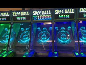 Skee Ball Arcade Game at Funland Entertainment Center