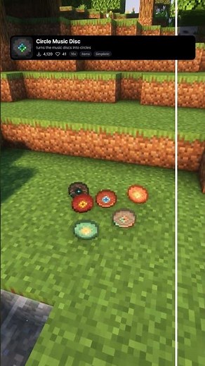 Best Minecraft Round Texturepack #minecraft #texturepack #shorts #gaming #resourcepacks #txt #mc