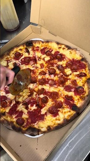 Pepperoni ham and pineapple