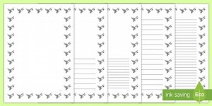 Peace-Themed Page Borders