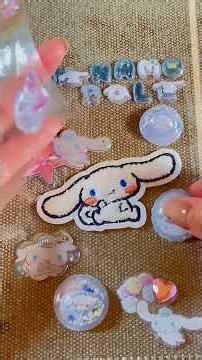 [Thanks for the request] I tried making a sticker book using Cinnamoroll stickers! #stickers #sti...