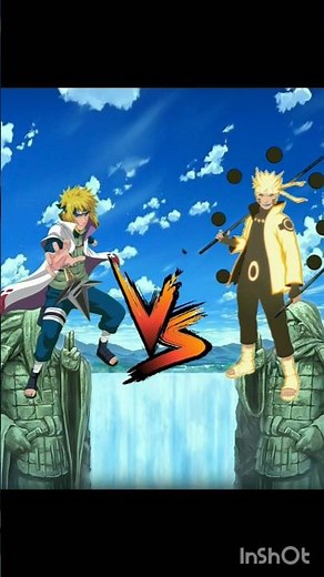 Naruto vs Minato 🔥| #anime #naruto #minato