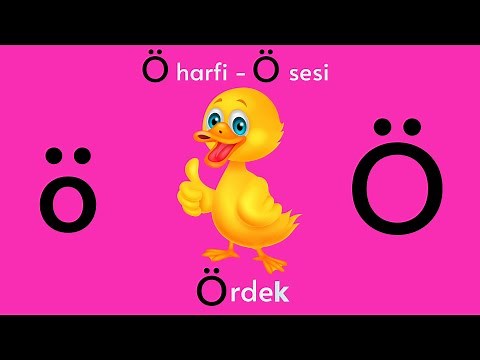 Ö sesi Öğretimi - Ö harfi Oyunu