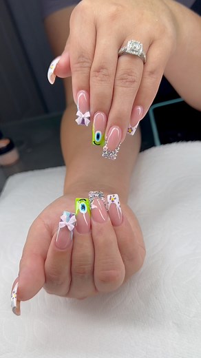 1.8M views · 27K reactions | Monsters Inc nails  perfect for a Disney trip #monstersinc #disneynails #uñasdisney #nailart #uñas #uñasdecoradas #uñasacrilicas #uñas #uñasbonitas #longnails | Esme25sz | Facebook