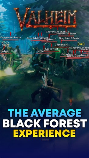 The average Black Forest experience in Valheim... #valheim #valheimgame