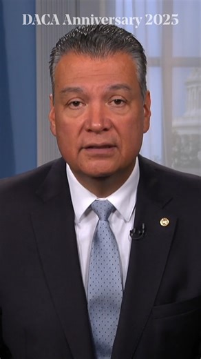 Senator Alex Padilla has been and continues to be a relentless and fearless champion for the entire immigrant community. Thank you for your leadership, Senator, and for continuing to uplift the voices of #DACA recipients and Dreamers this DACA anniversary. | FWD.us