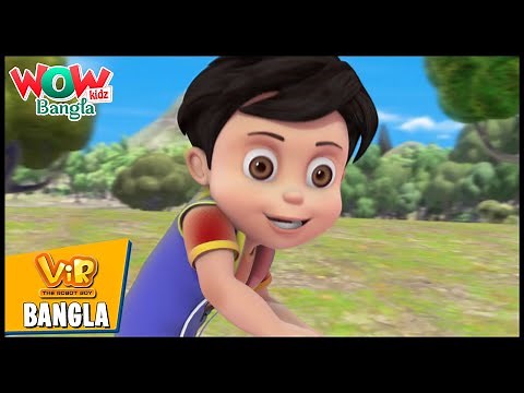 Vir: The Robot Boy In Bengali| The Lady Jinn - P1 |Bangla Cartoons |Wow Kidz Bangla| #spot