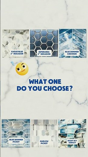 2024 Kitchen Backsplash Ideas! What would you choose? #homedecor #diy #shorts