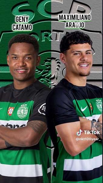 สิงโตเขียวขาว🟢⚪ #sporting #ucl #footballtiktok #fyp #foryou #football