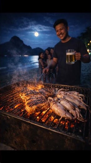 A simple but meaningful Filipino beach night in El Nido 🌙