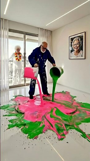 GRANDMA JUMPED IN 😱 🔥🧡 CHERRY BLOSSOM AQUARIUM