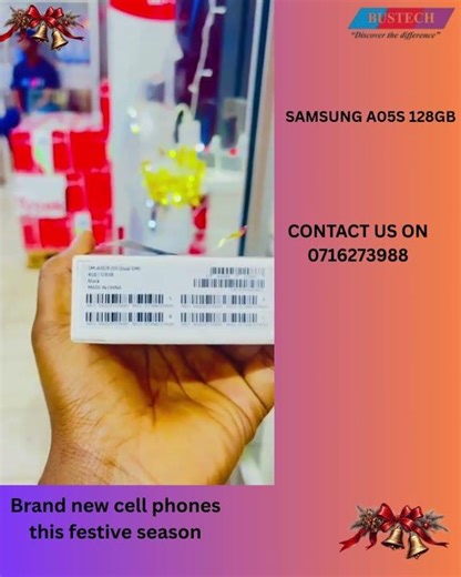 🔥🔥🎁Buy your loved ones brand new cellphones from Bustech at very affordable prices for only $118🔥🔥