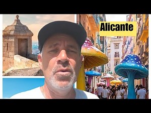 🇪🇸 Alicante Walking Tour | Santa Bárbara Castle, Old Town & Tapas Alley 🍷🍴