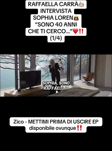 Intervista esclusiva a Sophia Loren con Raffaella Carrà