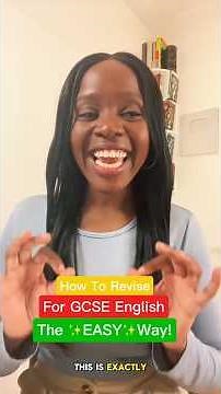 How to revise for GCSE English the ✨EASY✨ way!