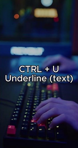 Keyboard Shortcut Hacks: Bold, Italicize, Underline & More with Ctrl Keys