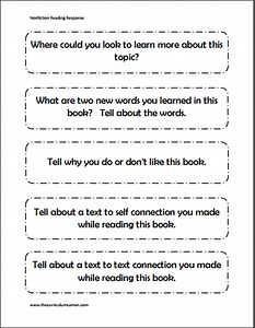 Reader Response Journals