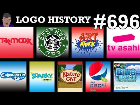 LOGO HISTORY #696 - TK Maxx, Art Attack, Nature Cat, Sparky Animation & More...