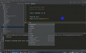 PythonTkinter库学习——友好的开始